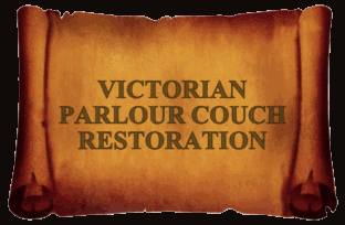 VICTORIAN PARLOUR COUCH RESTORATION
